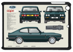 Ford Capri MkIII Capri 280 1986 Small Tablet Covers